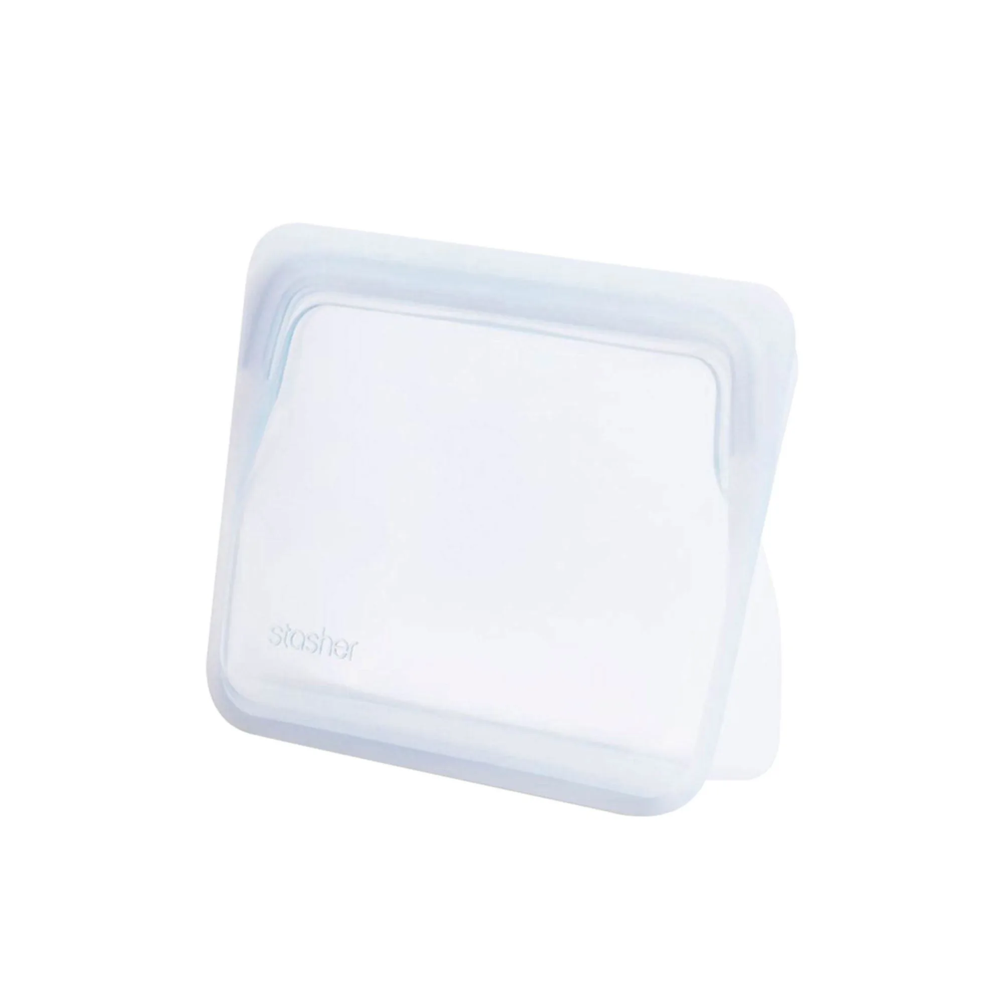Stasher Reusable Stand Up Mini Bag Clear Image 1