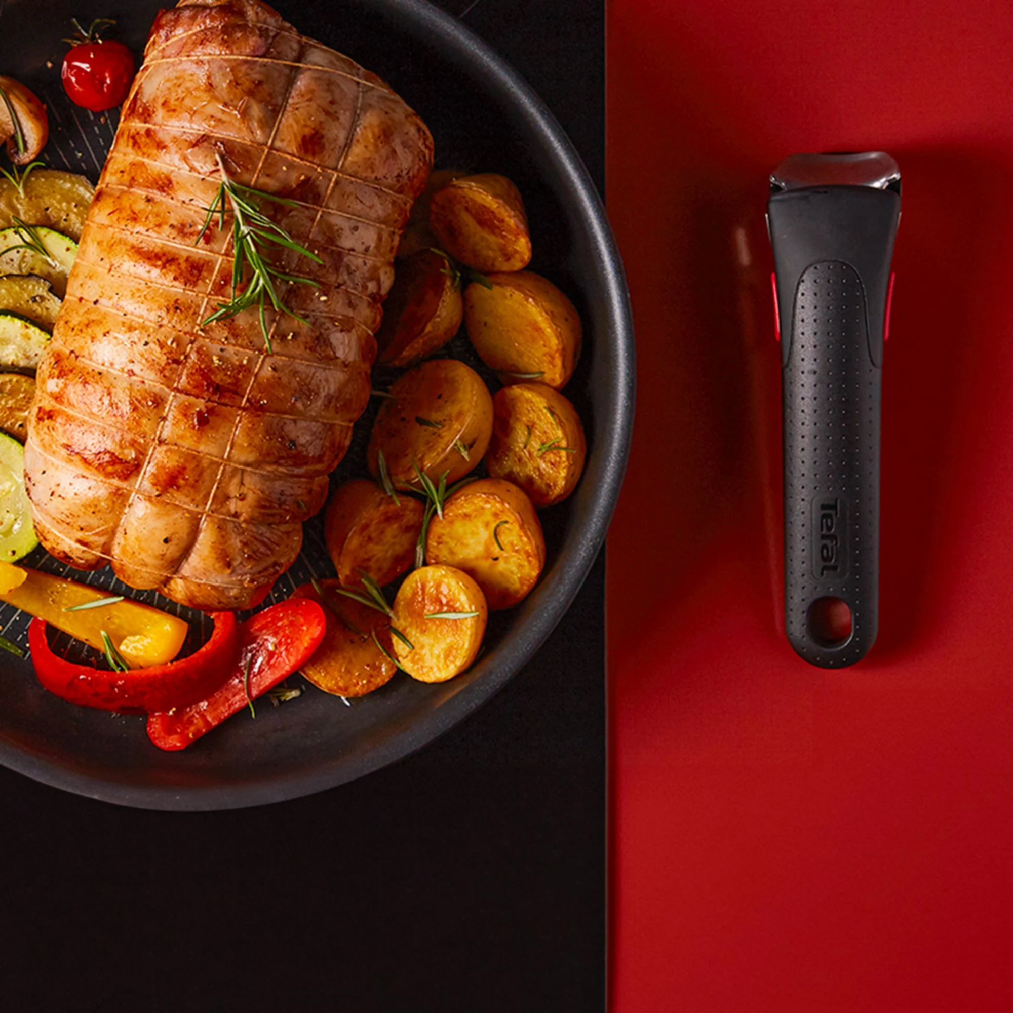 Tefal Ingenio Ultimate 3pc Induction Frypan Set Image 2