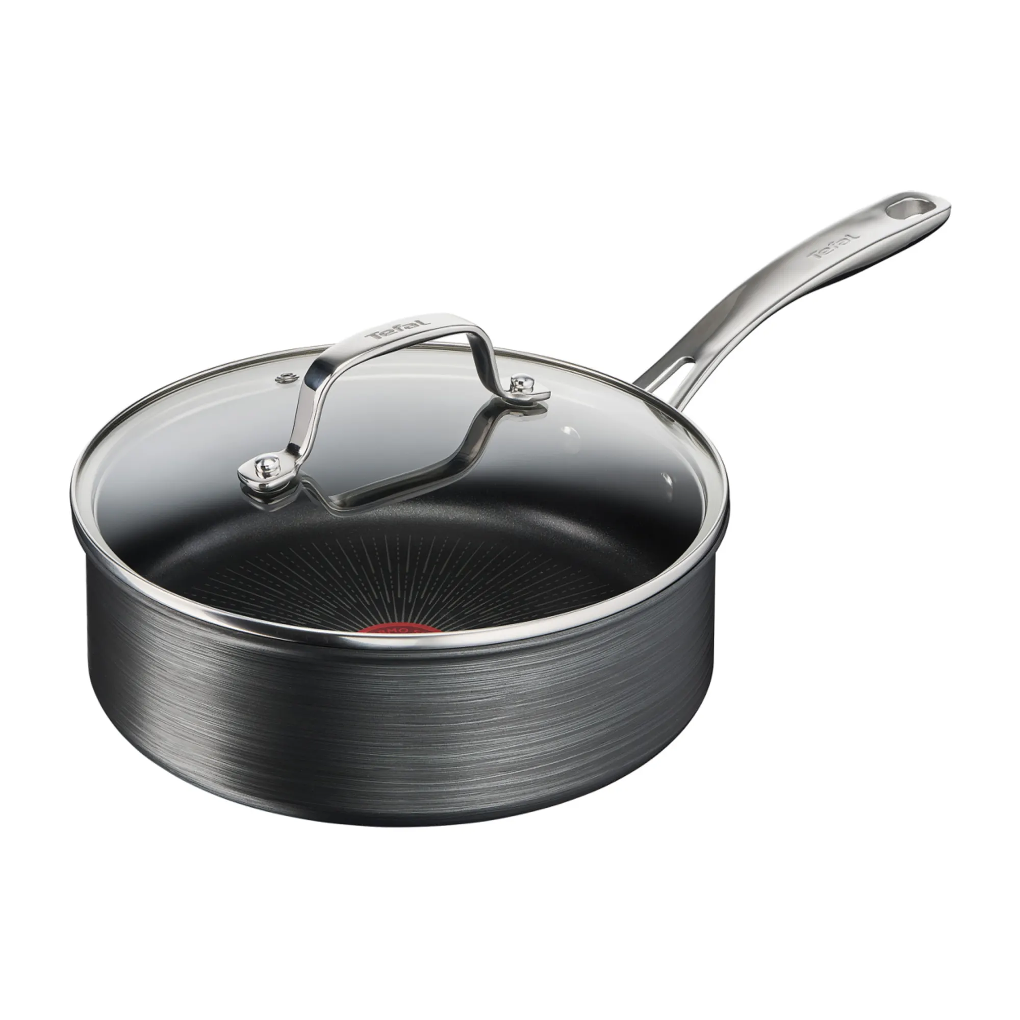 Tefal Unlimited Premium Induction Saute Pan w/ Lid 24cm Image 1