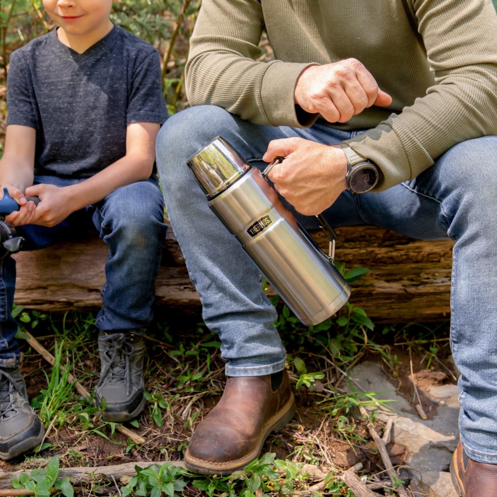 Water Bottle Thermos Stainless King L Thermos Stainless King Flask  Stainless Steel