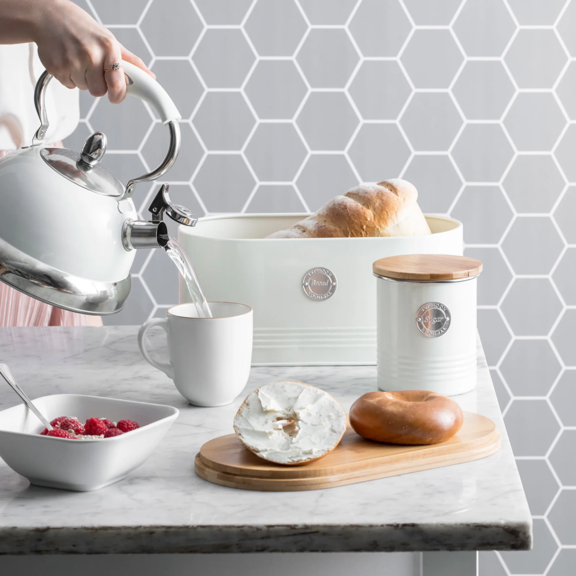 Typhoon Living Bread Bin Cream Image 3
