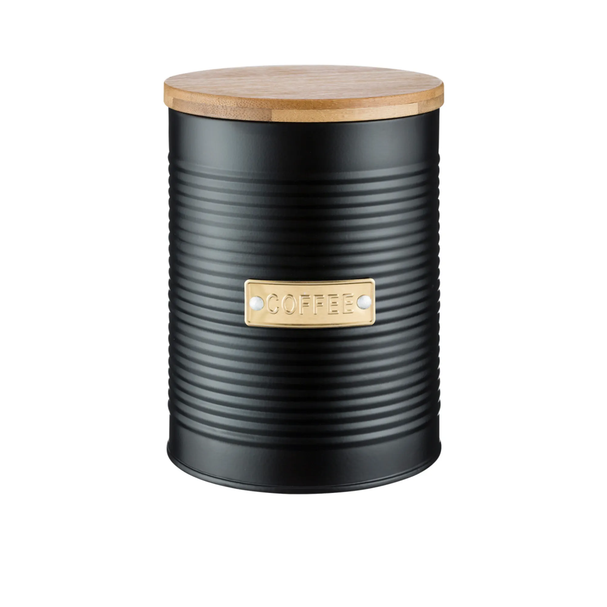 Typhoon Otto Coffee Canister 1.4L Black Image 1
