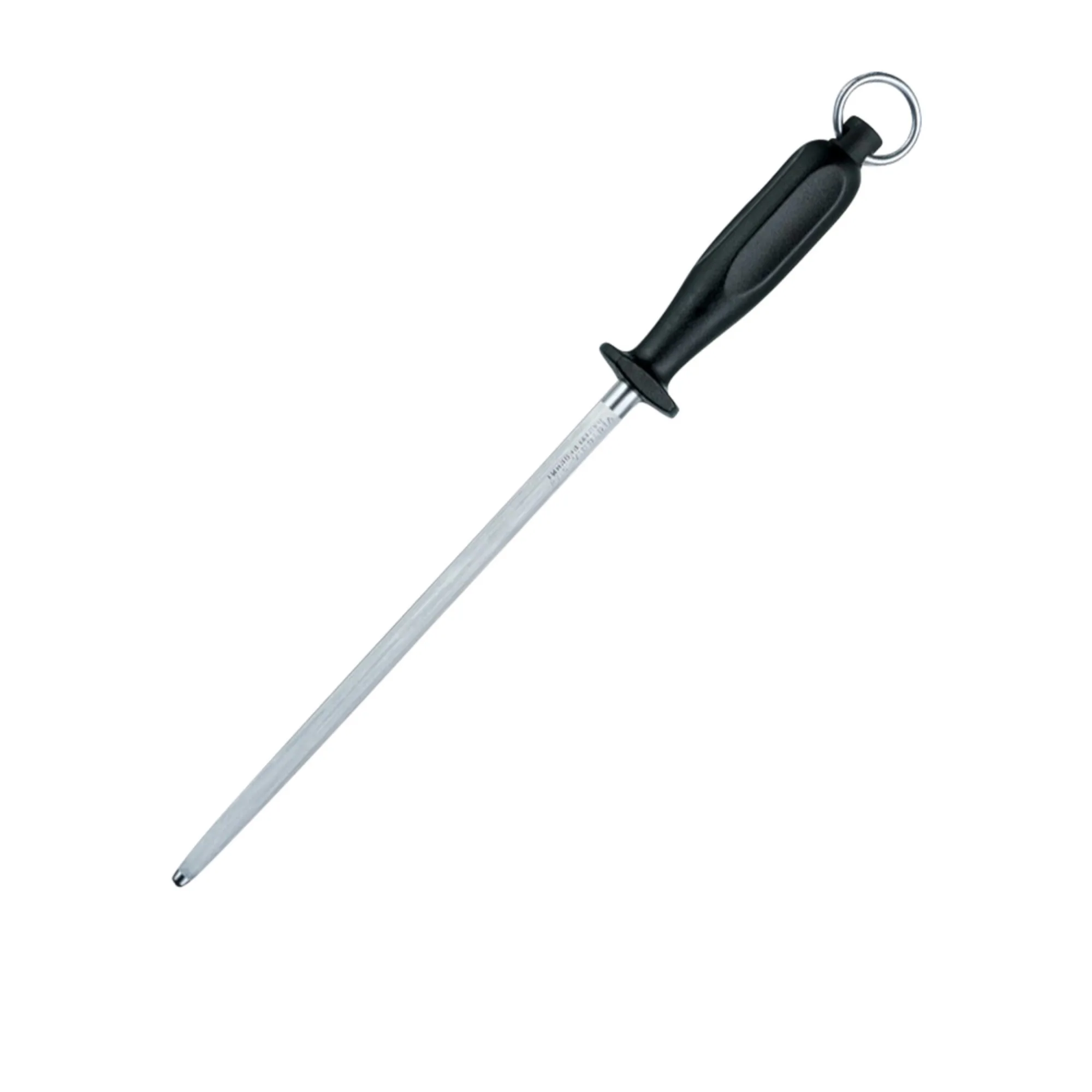 Victorinox Sharpening Steel Middle Fine Cut Round 25cm Black Image 1