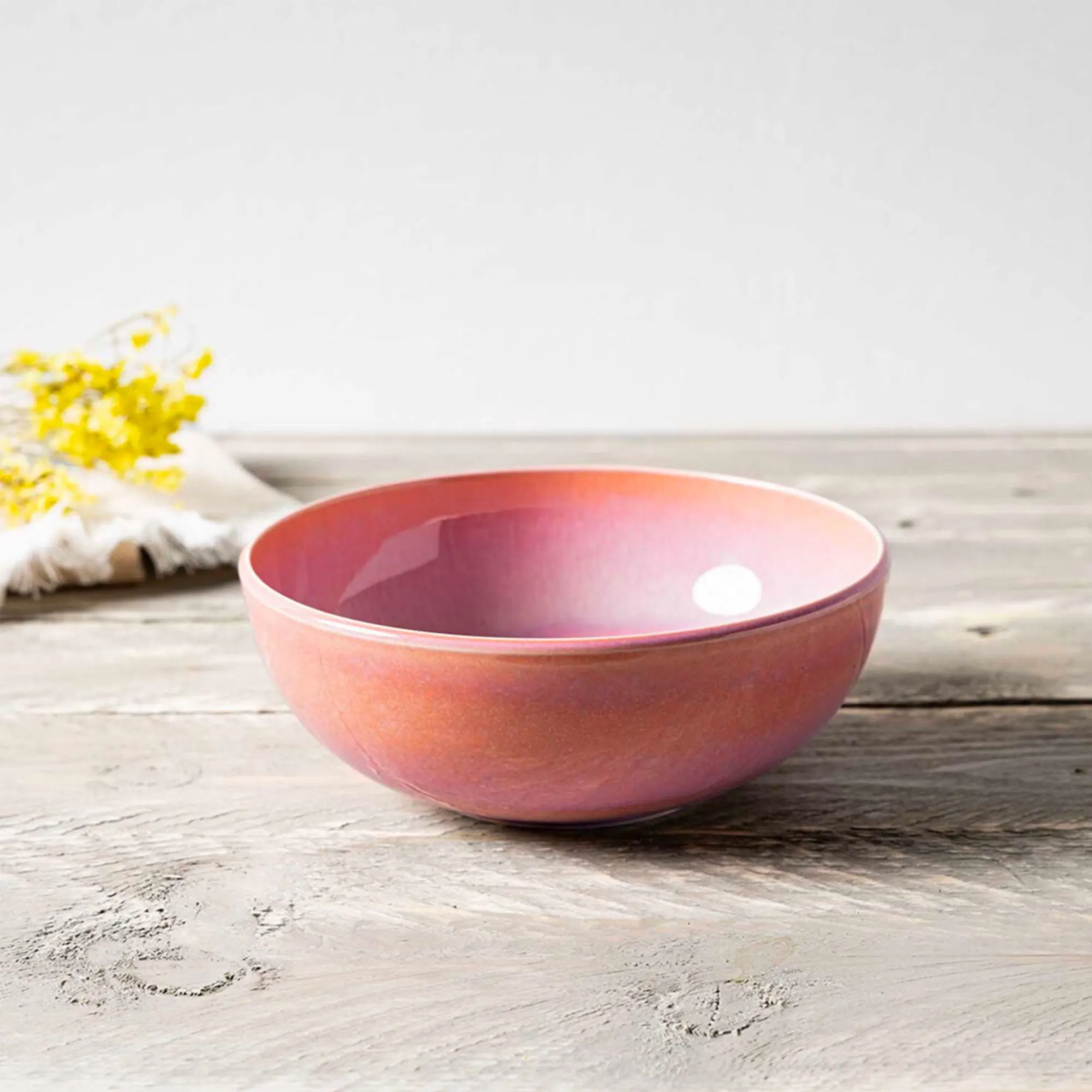 Villeroy & Boch Perlemor Coral Bowl Set of 6 Pink Image 2