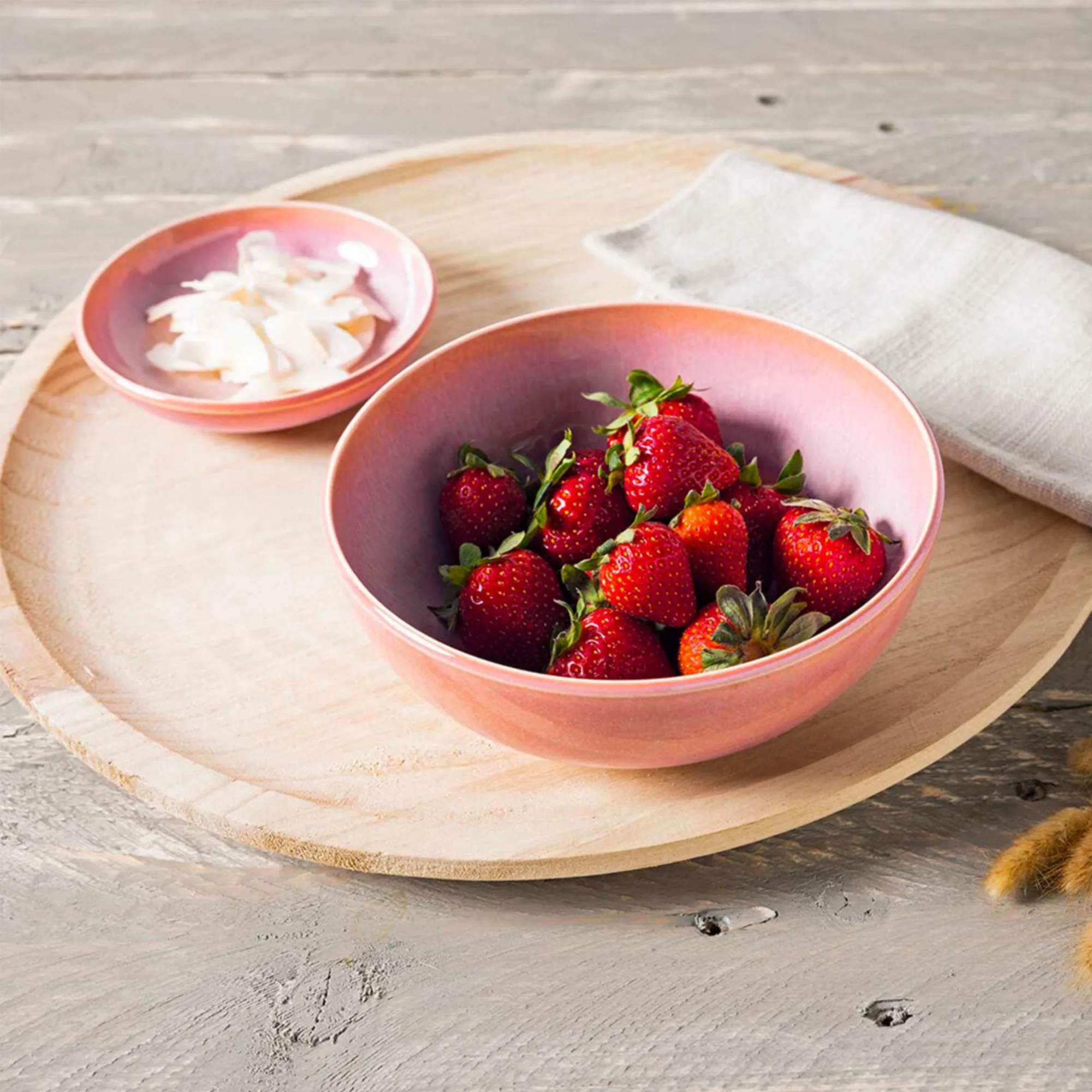 Villeroy & Boch Perlemor Coral Bowl Set of 6 Pink Image 3
