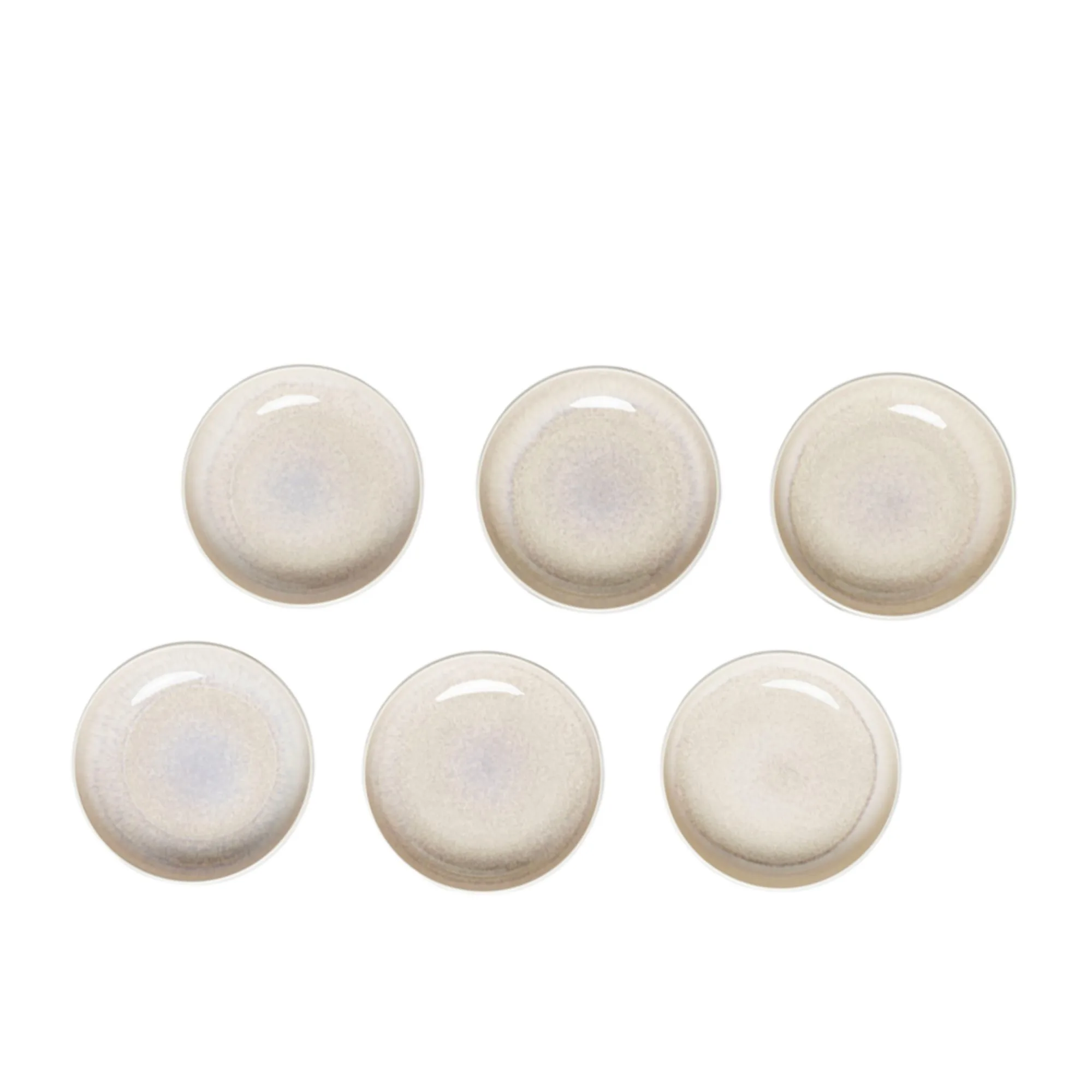 Villeroy & Boch Perlemor Sand Pasta Bowl Set of 6 Image 1