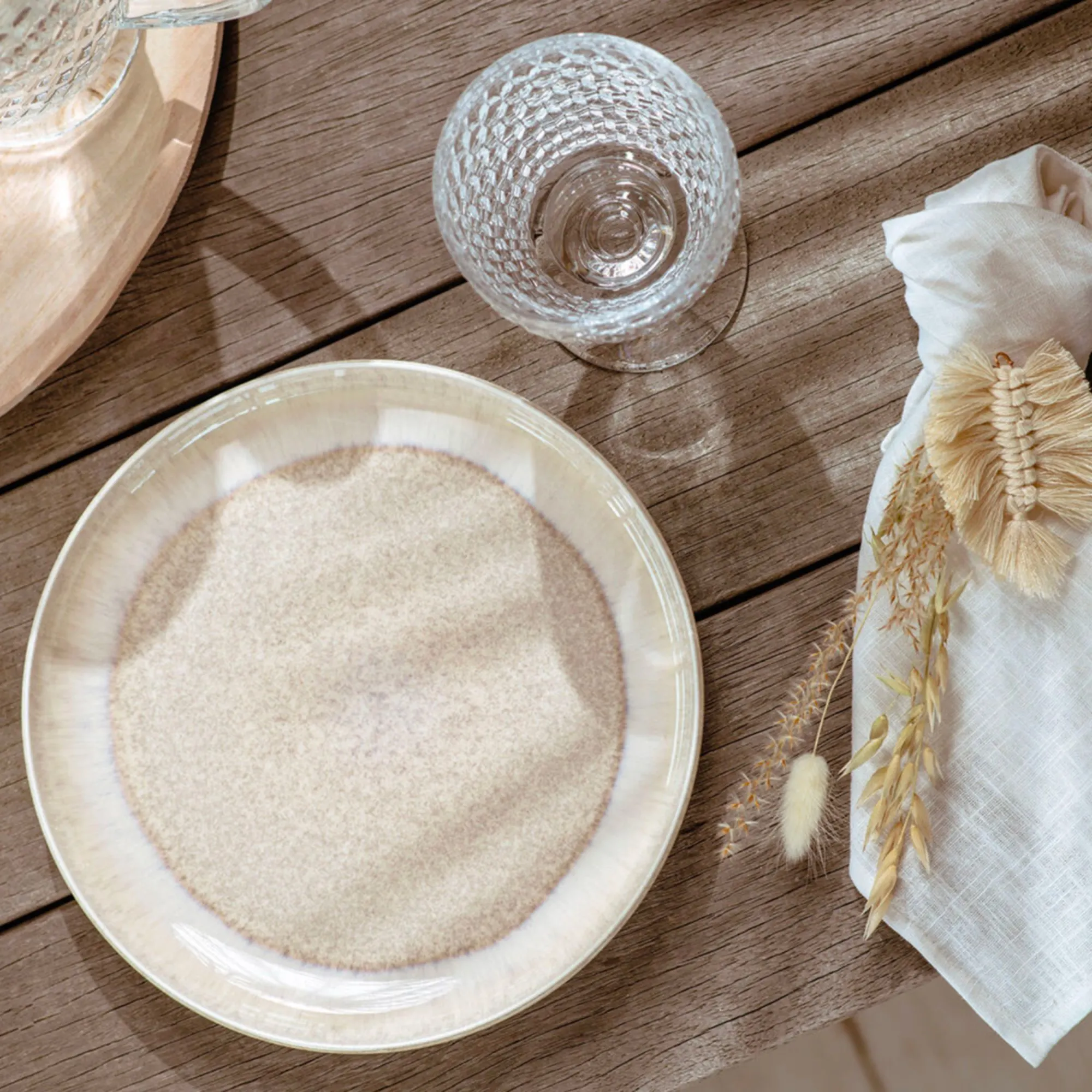 Villeroy & Boch Perlemor Sand Salad Plate Set of 6 Image 2