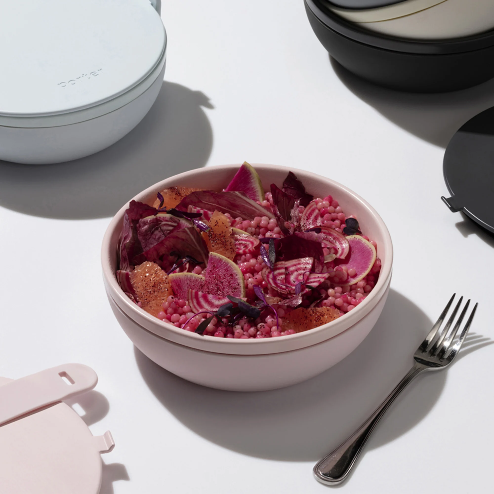 W&P Porter Ceramic Lunch Bowl 1L Blush Image 3