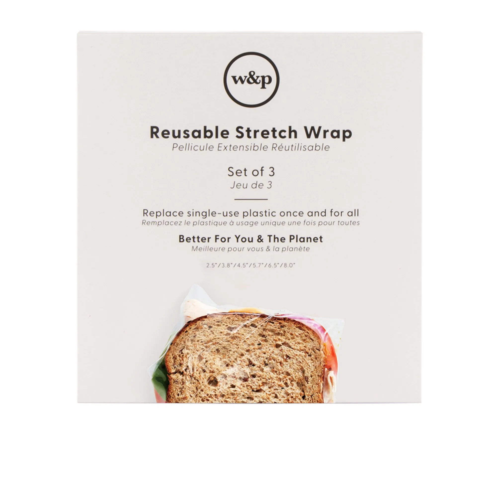 W&P Stretch Wrap Set of 3 Image 1
