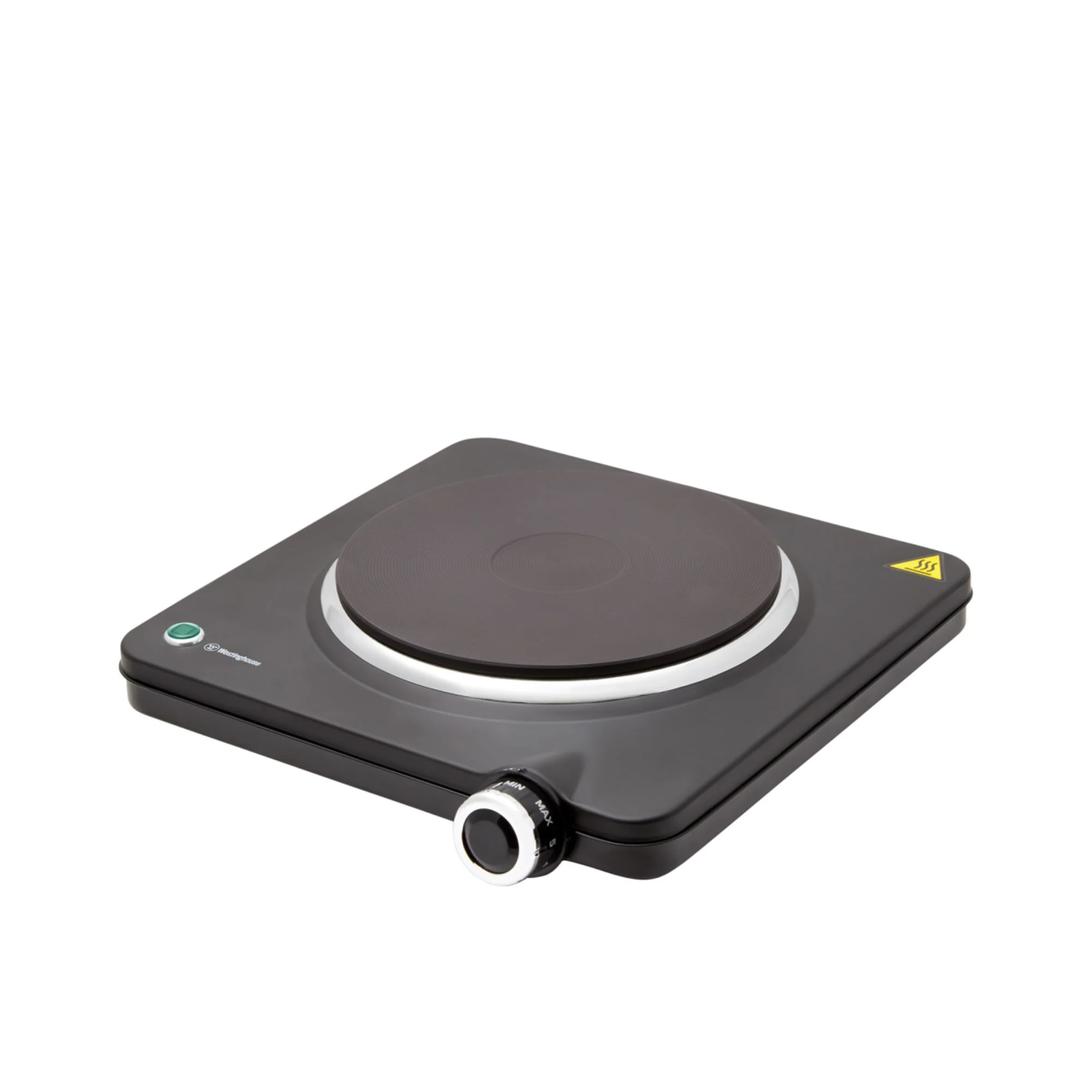 Westinghouse Single Electric Hotplate Black Image 1