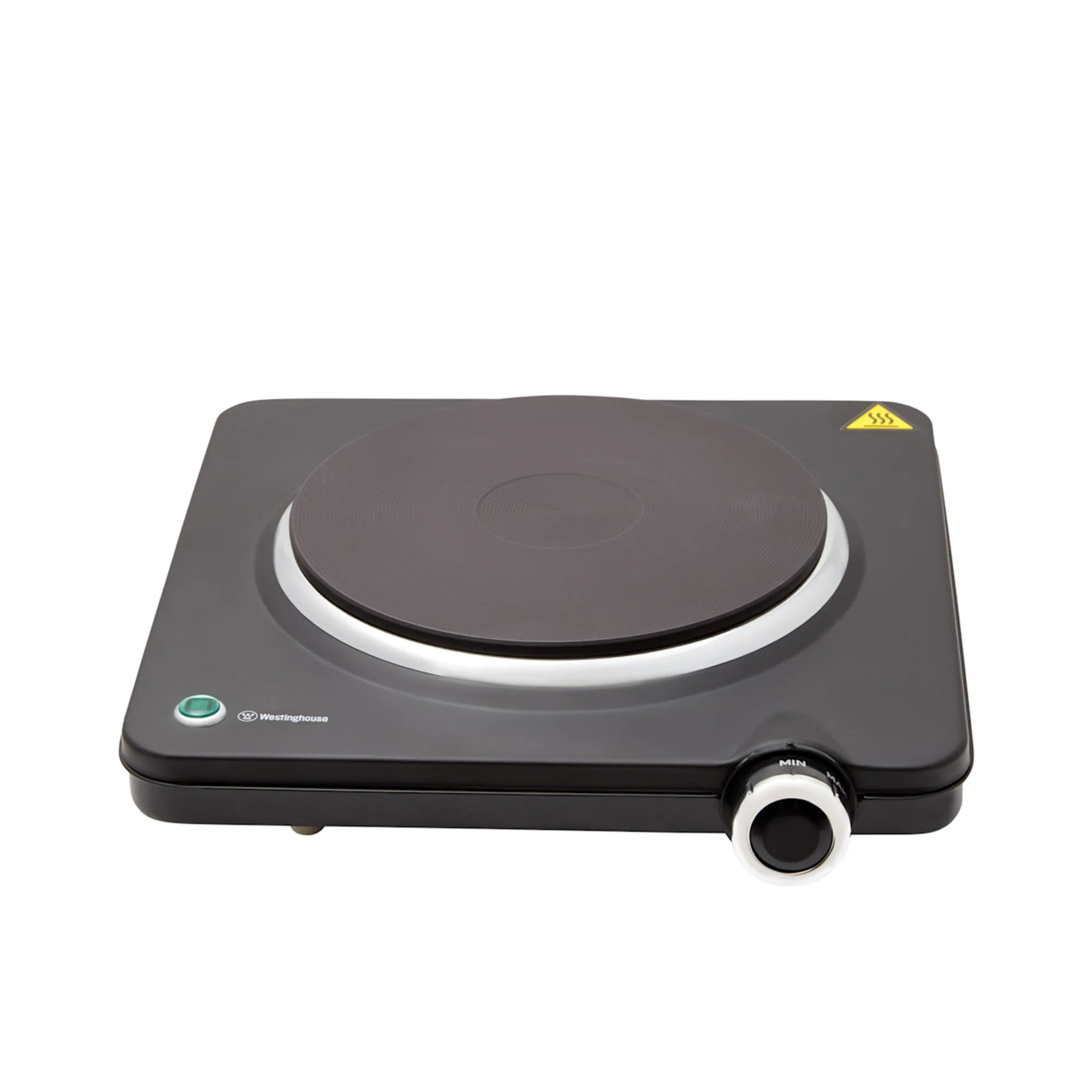 Westinghouse Single Electric Hotplate Black Image 3