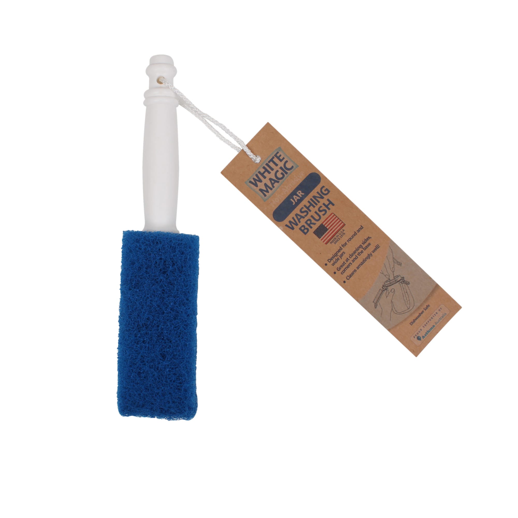 White Magic Jar Washing Brush Image 1