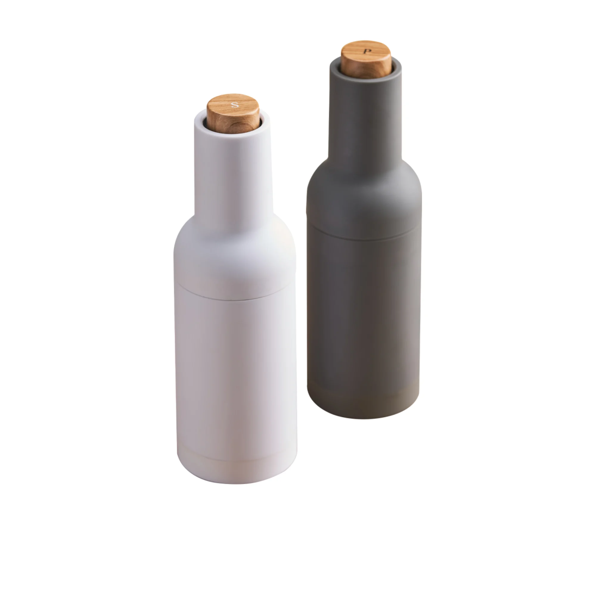 Wilkie Brothers Electric Gravity Salt  Pepper Grinder Set of 2 Monochrome Image 1