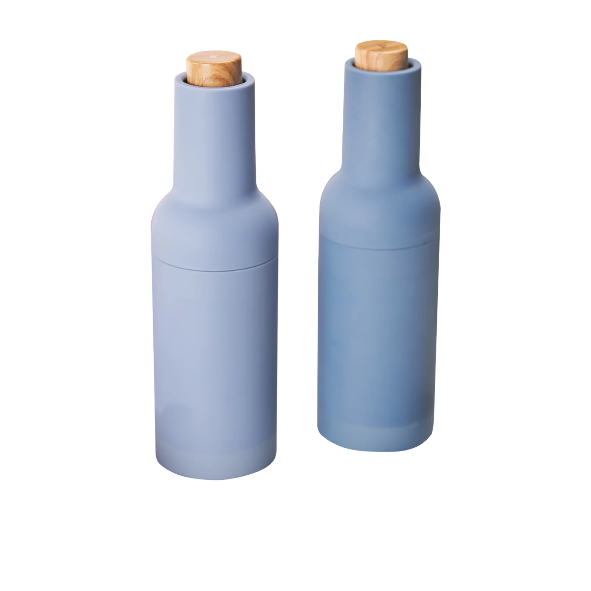 Wilkie Brothers Electric Gravity Salt  Pepper Grinder Set of 2 Slate Blue Image 1
