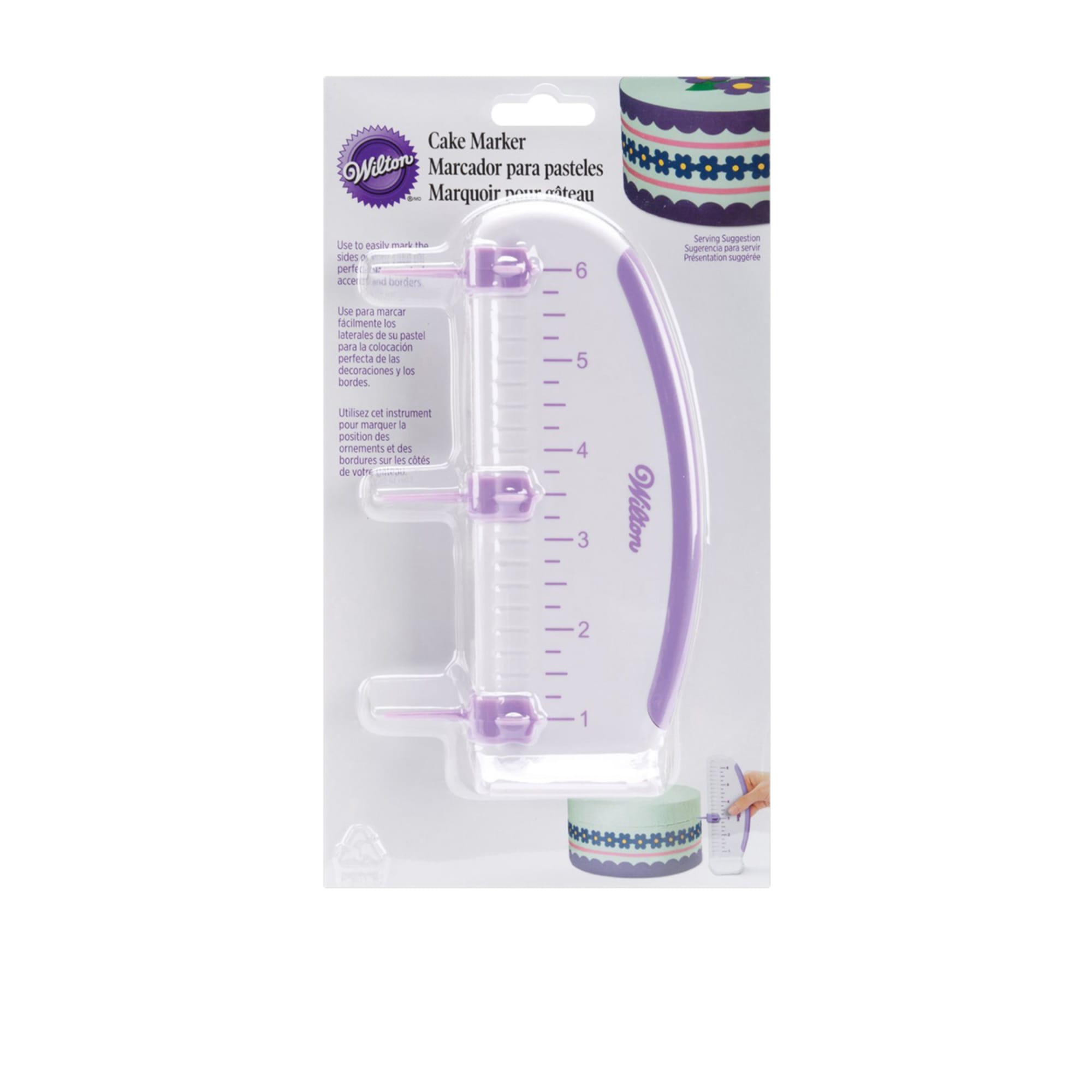 Wilton Cake Marking Guide Image 2