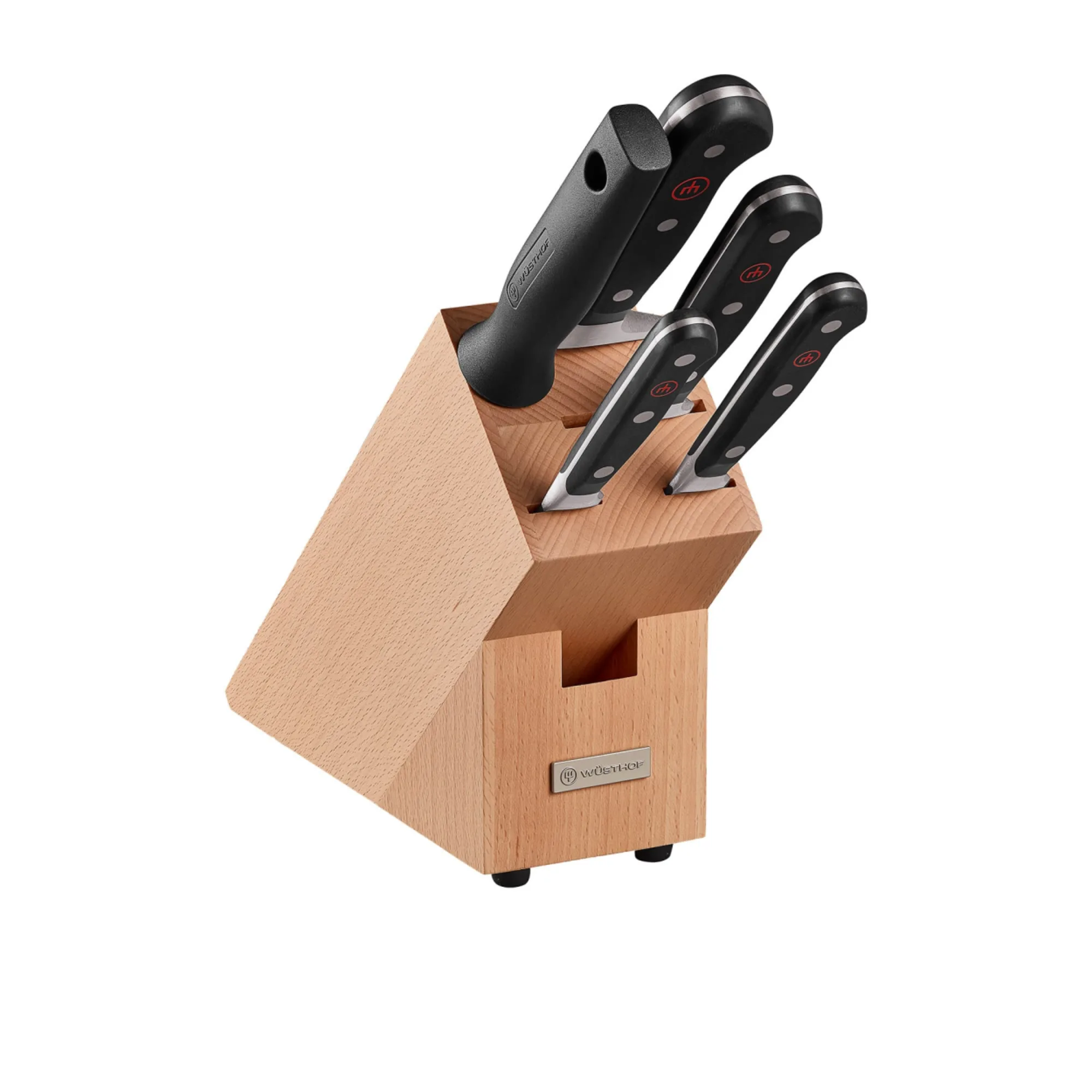 Wusthof Essential Classic 6pc Knife Block Set Image 1