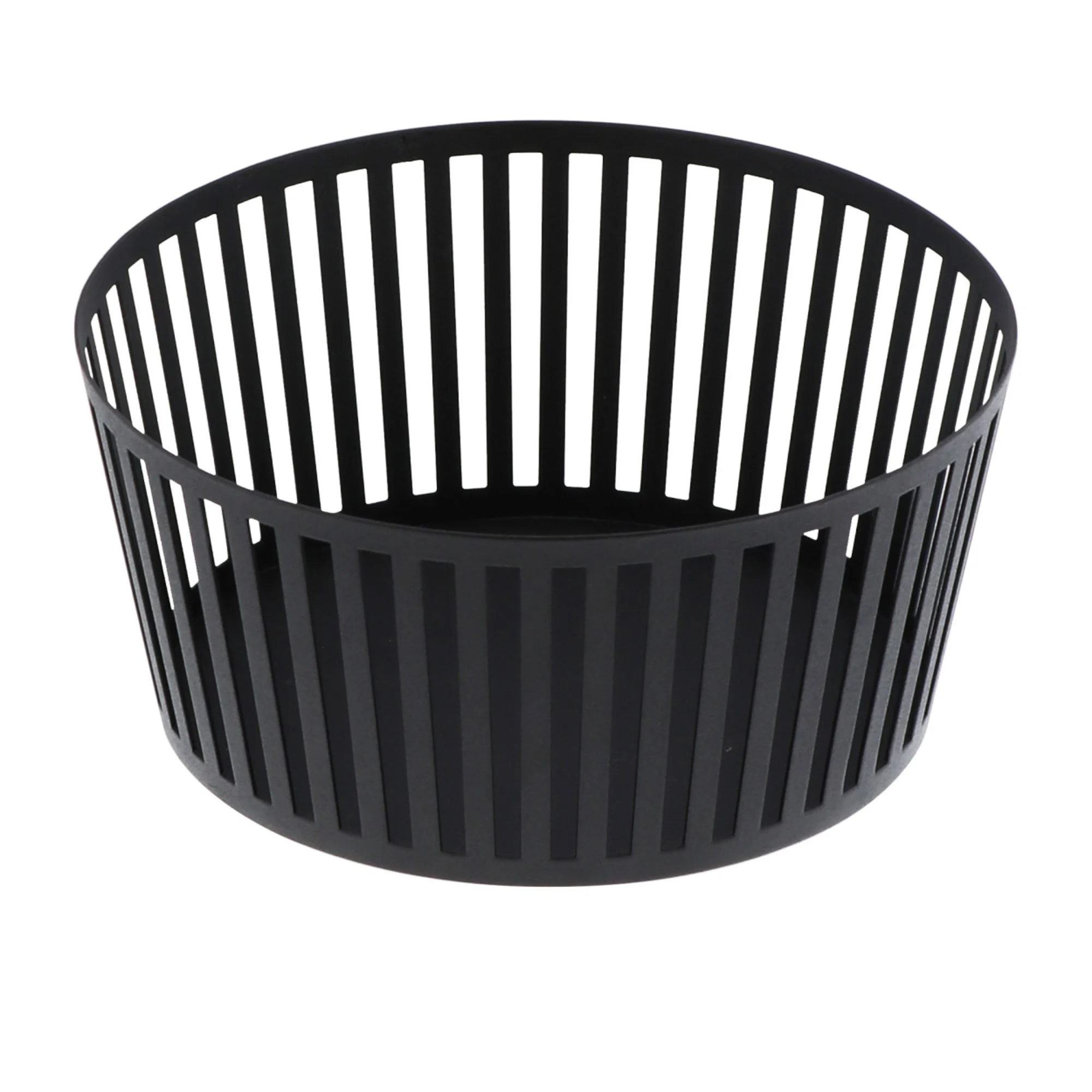 Yamazaki Tower Fruit Basket 22cm Black Image 1