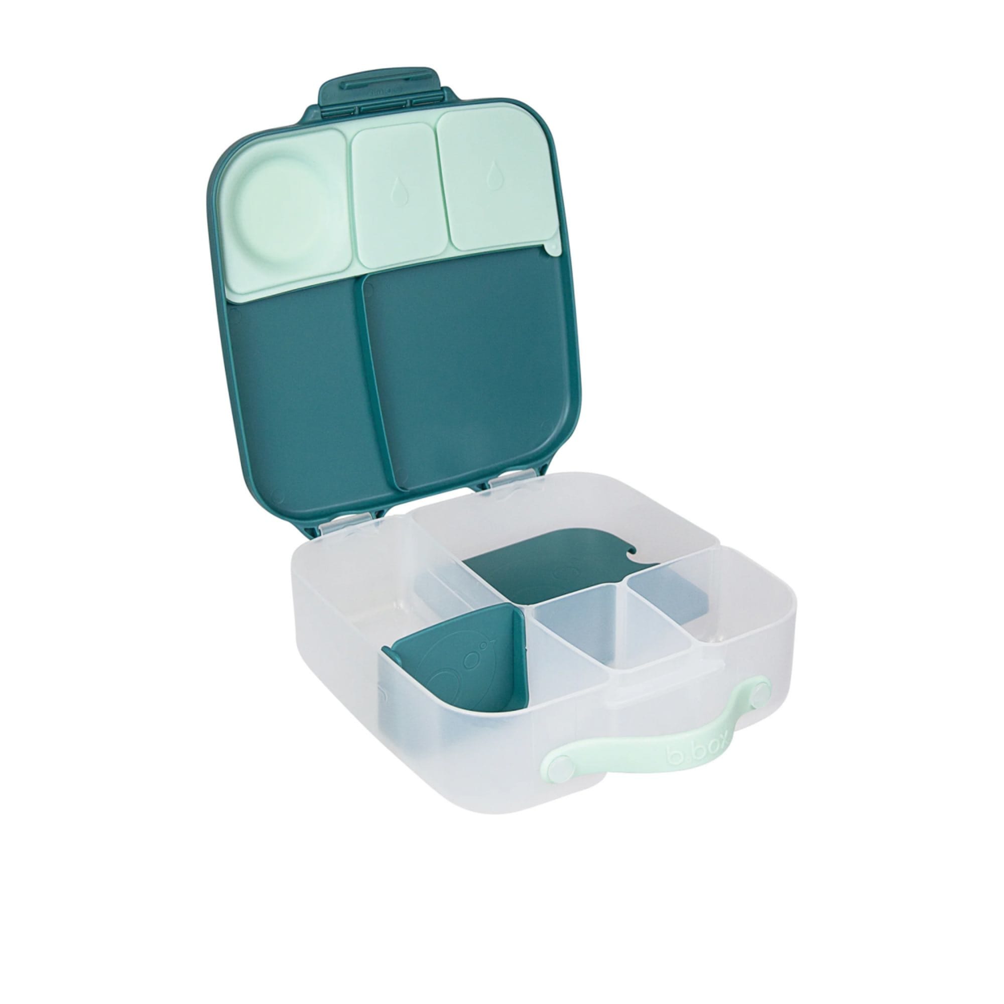 b.box Lunch Box with Gel Cooler 2L Emerald Forest Image 3