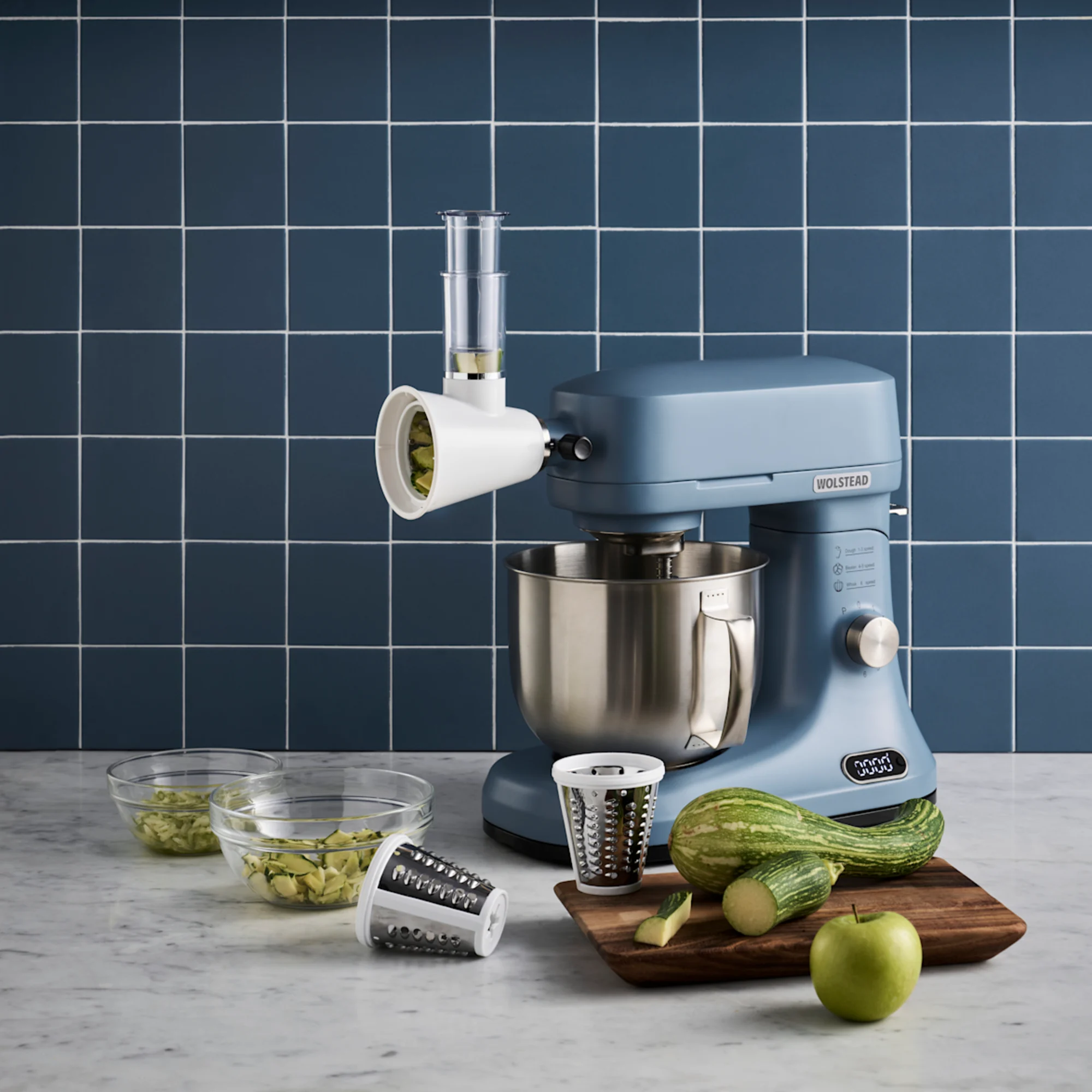 Wolstead Palette Slicer and Shredder Attachment Set2