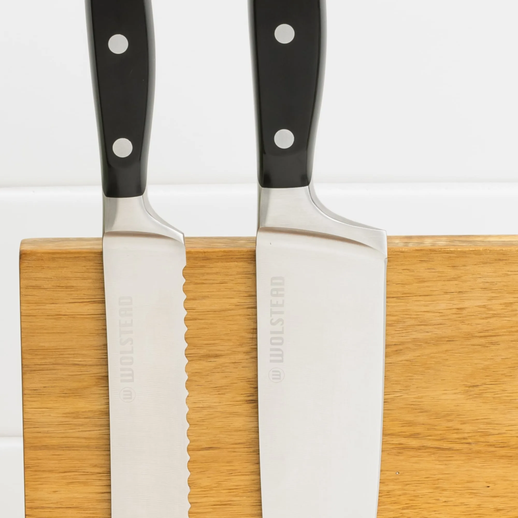 Wolstead Universal Double Sided Magnetic Knife Block Image 3