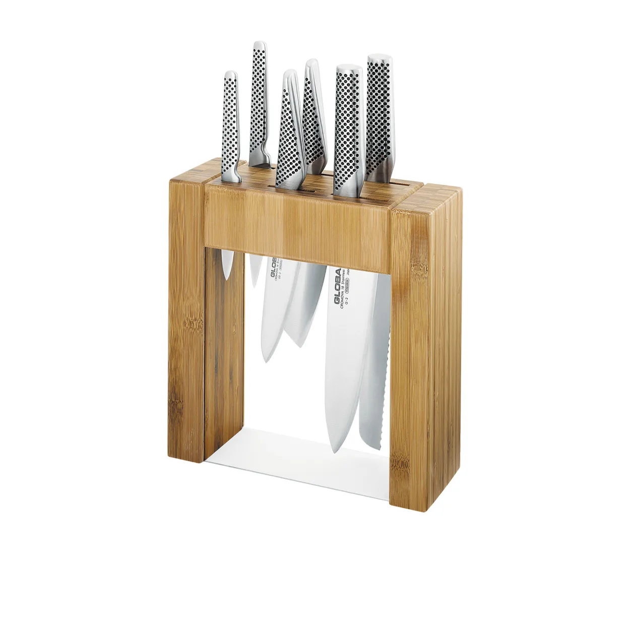Global Ikasu 7pc Knife Block Set Image 1