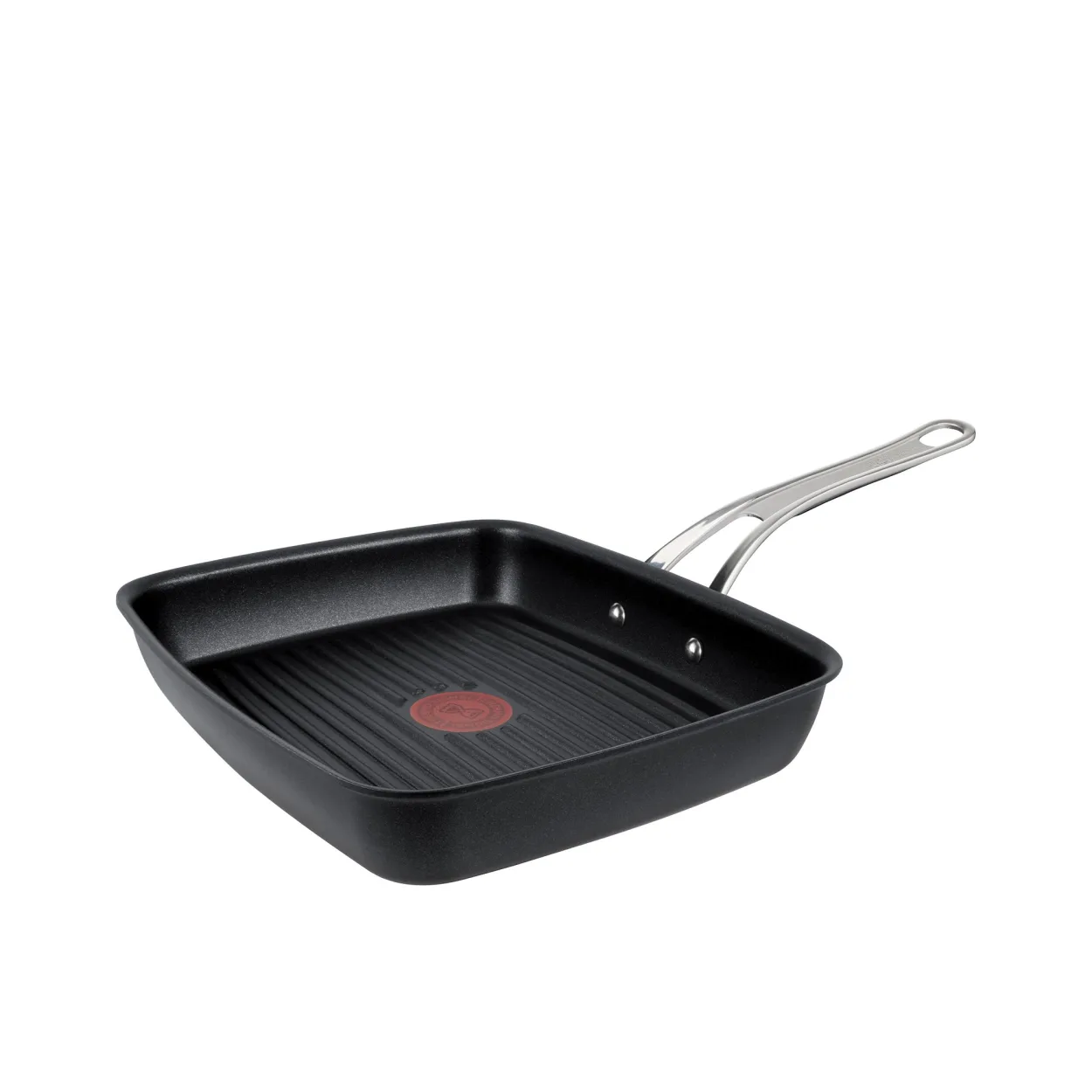Jamie Oliver by Tefal Cast Aluminum Non Stick Induction Grill Pan 23x27cm Image 1