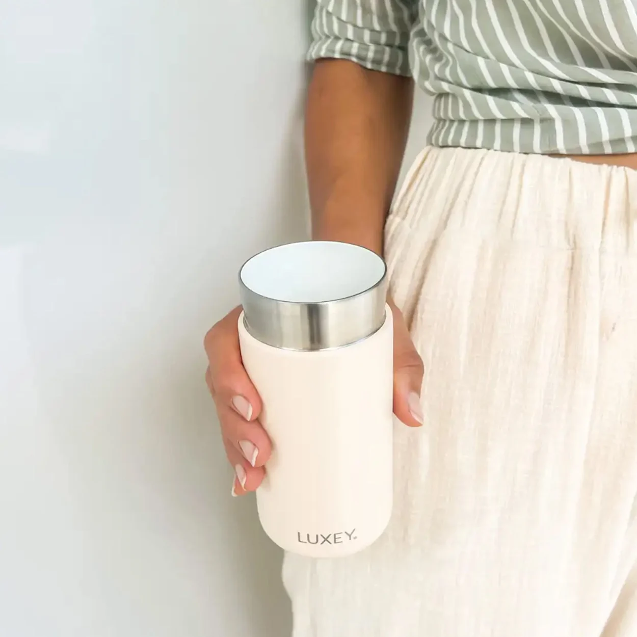 Luxey Cup Stainless Steel Cup 355mL (12oz) Peach 3