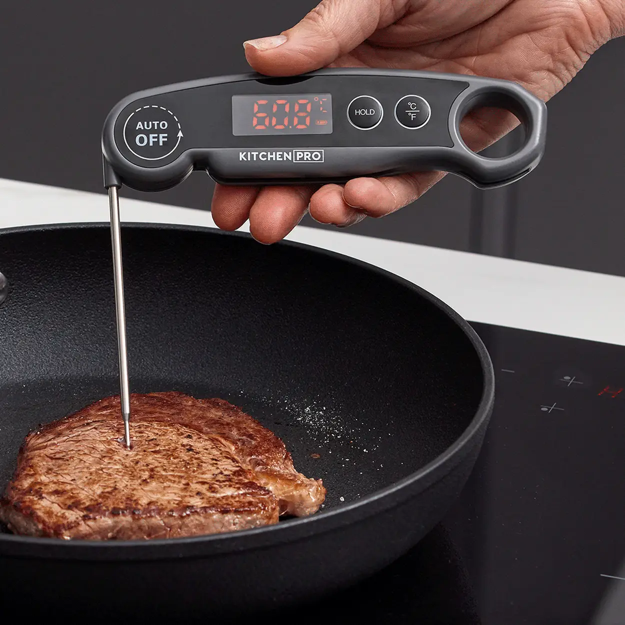 Kitchen Pro Precision Instant Read Rechargeable Thermometer Image 2