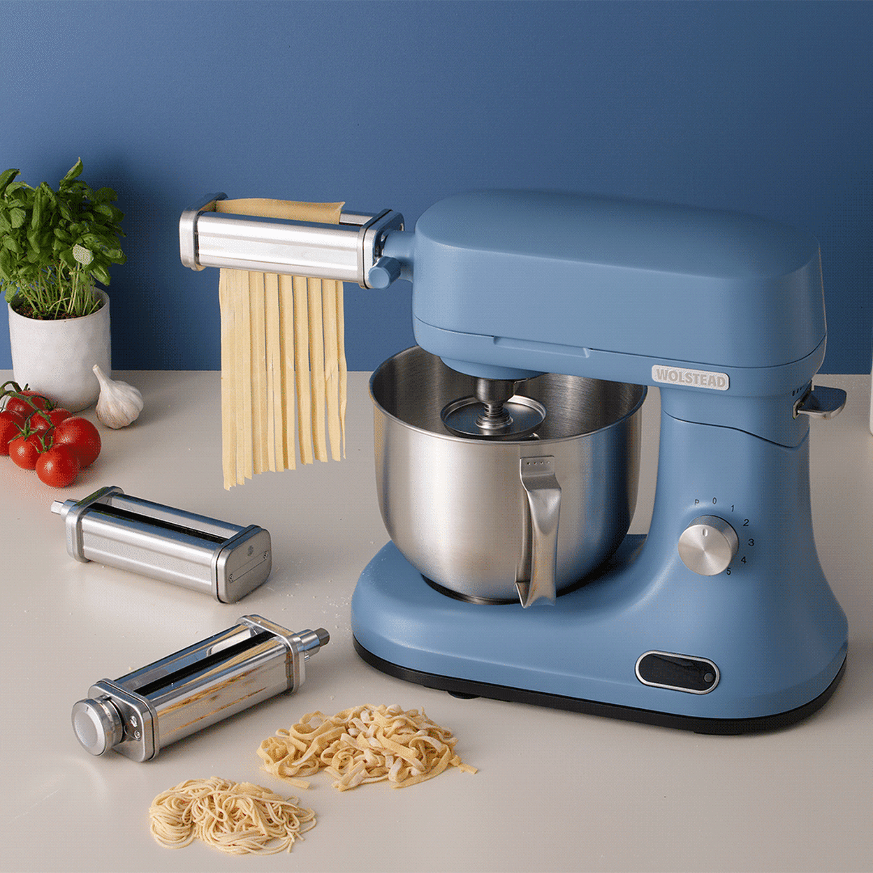 Wolstead Palette Stainless Steel Pasta Roller Attachment Set 3pc2