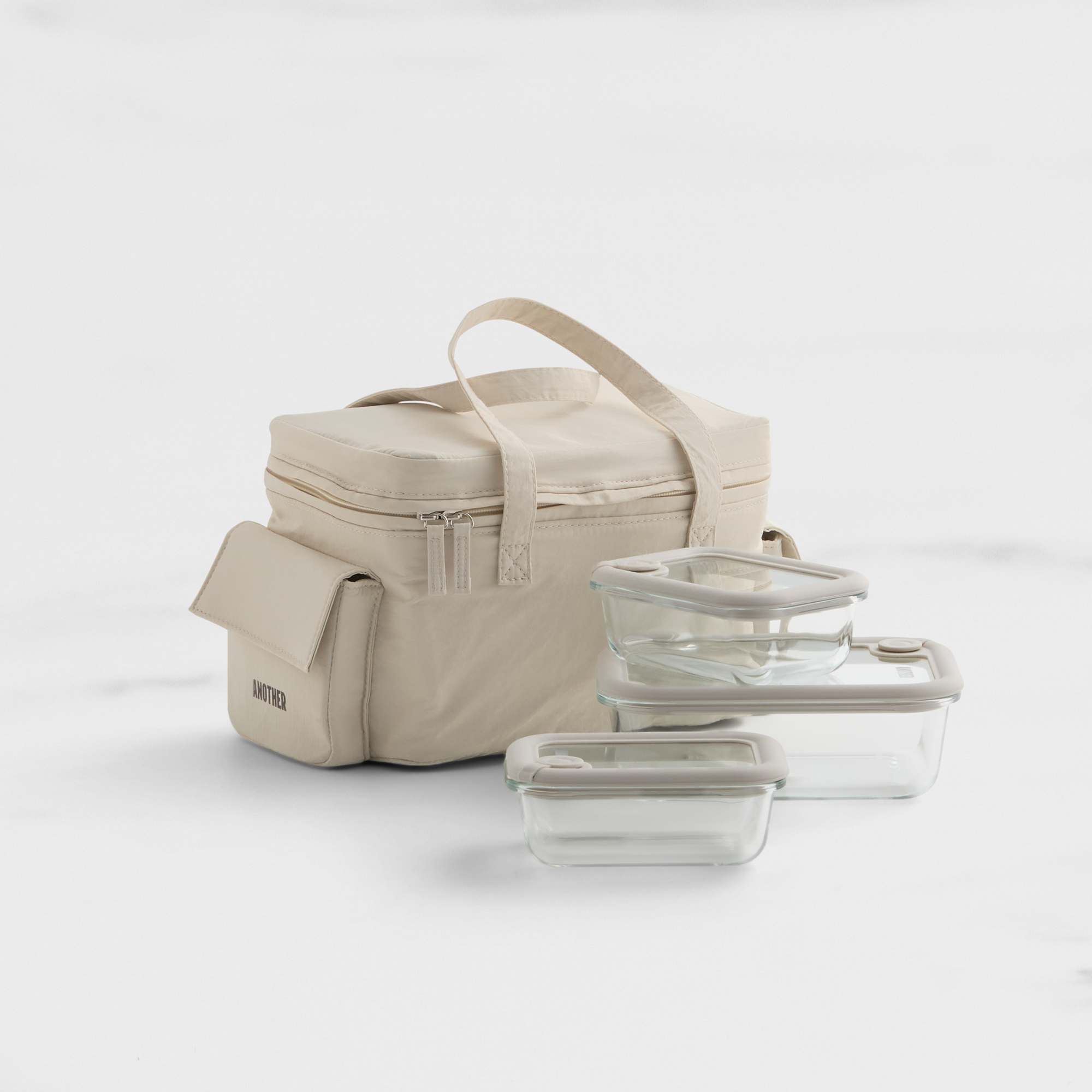 Another Daily Bag and Container Lunch Set 4pc Sage | Kitchen Warehouse