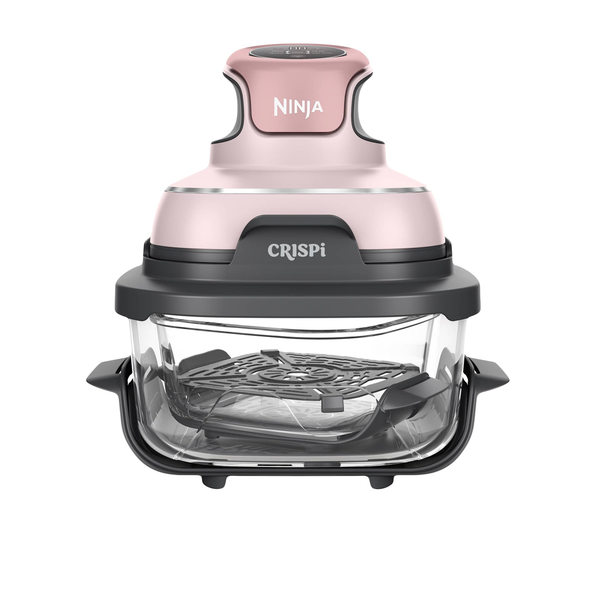 Ninja Crispi FN101ST 4-in-1 Portable Glass Air Fryer 3.8L Stone