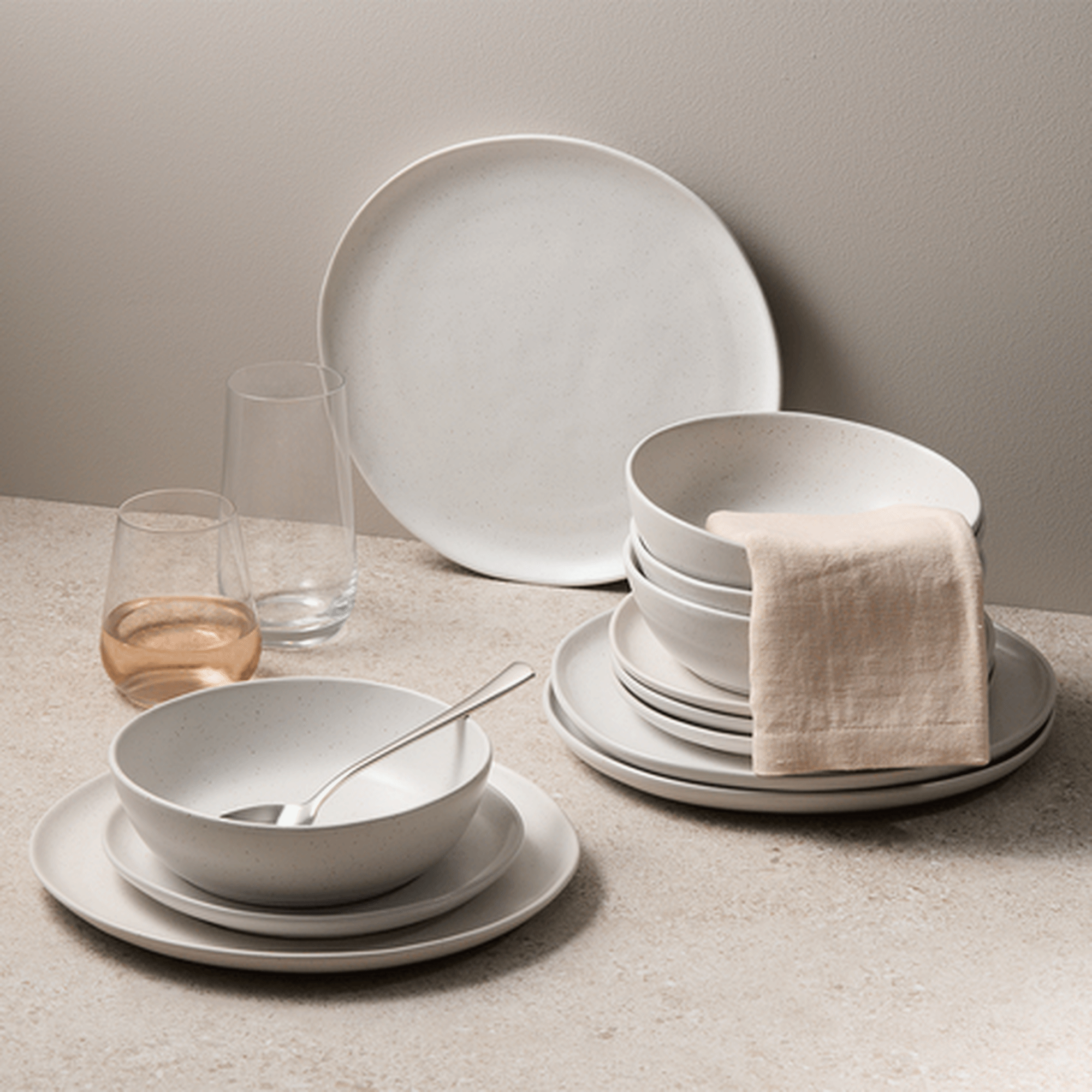 Salisbury Co Tierra Dinner Set 12pc White Kitchen Warehouse™