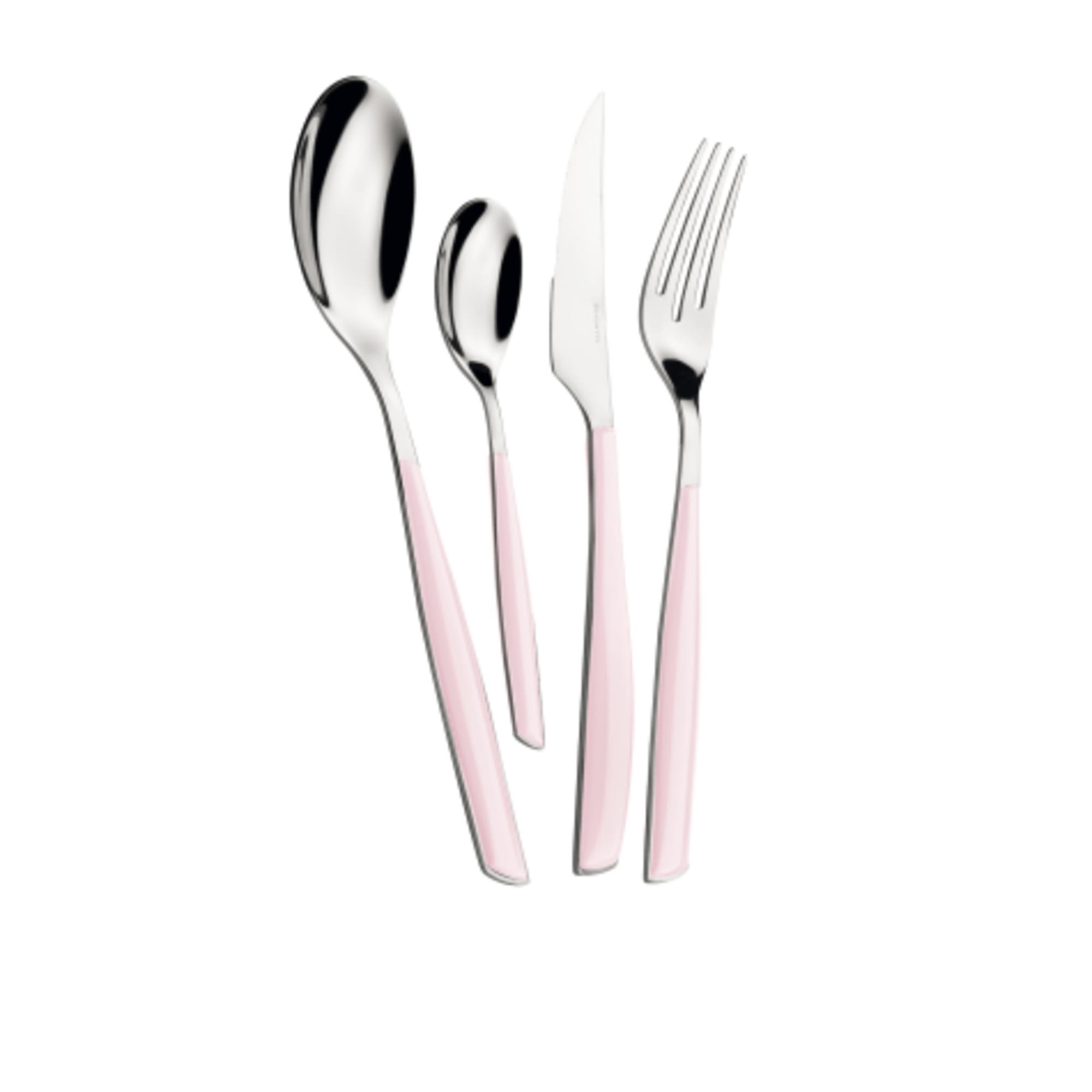 BUGATTI, Ares, Set Posate 4 pezzi in Acciaio Inox 18/10 e