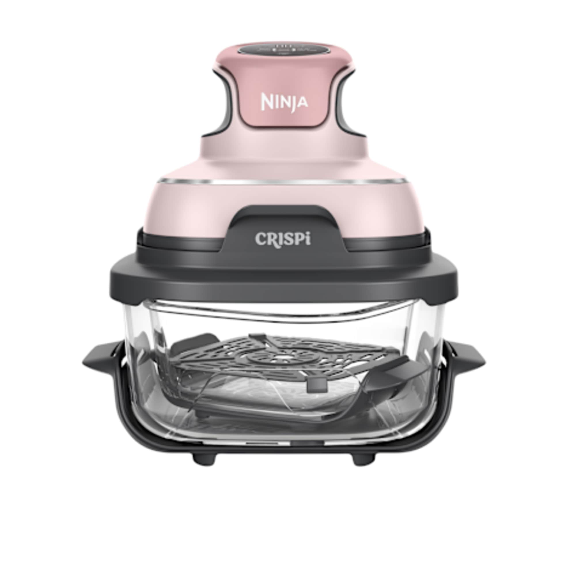 Ninja Crispi FN101PK 4-in-1 Portable Glass Air Fryer 3.8L Pink