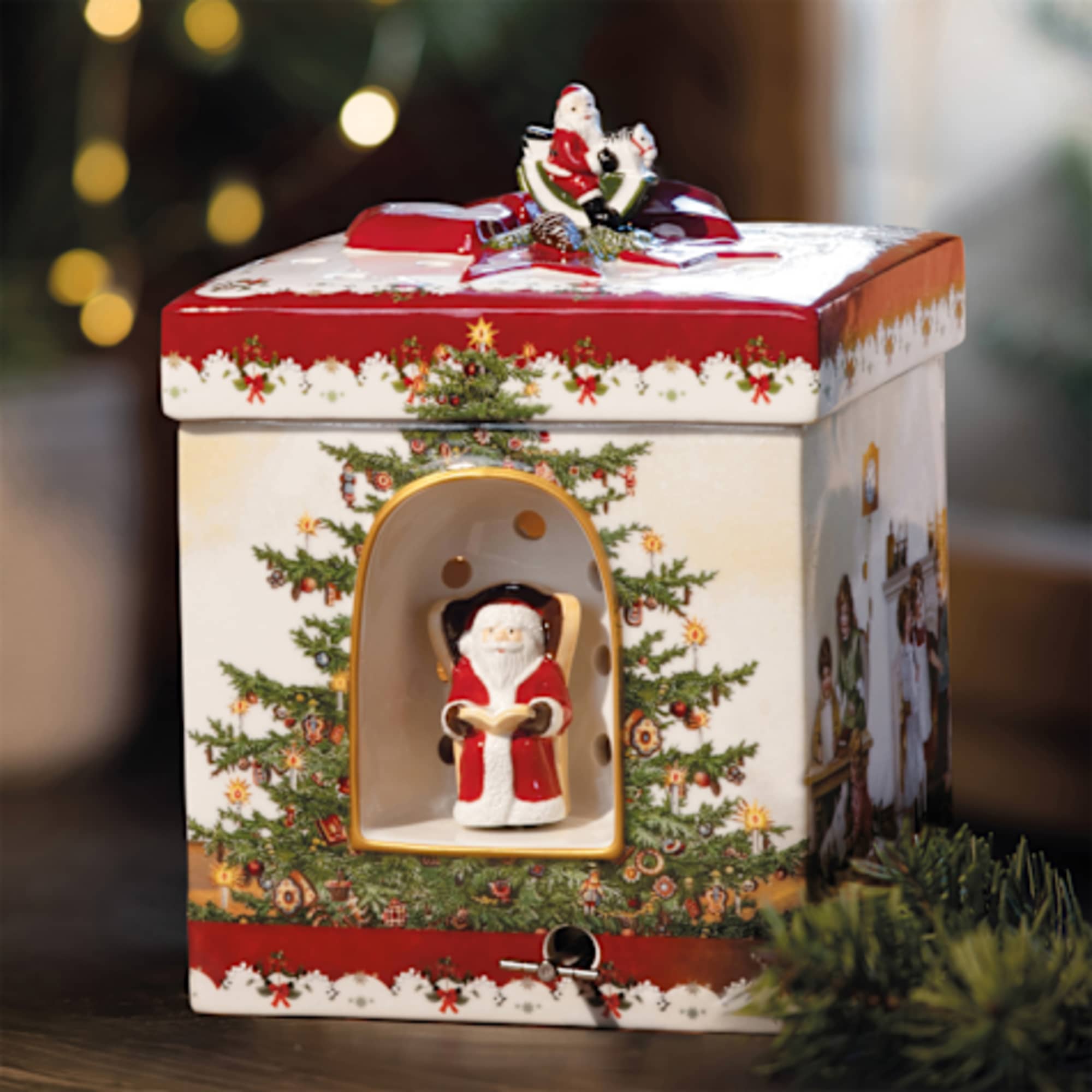 Villeroy & Boch Christmas Toys Square Gift Box 17cm | Kitchen 
