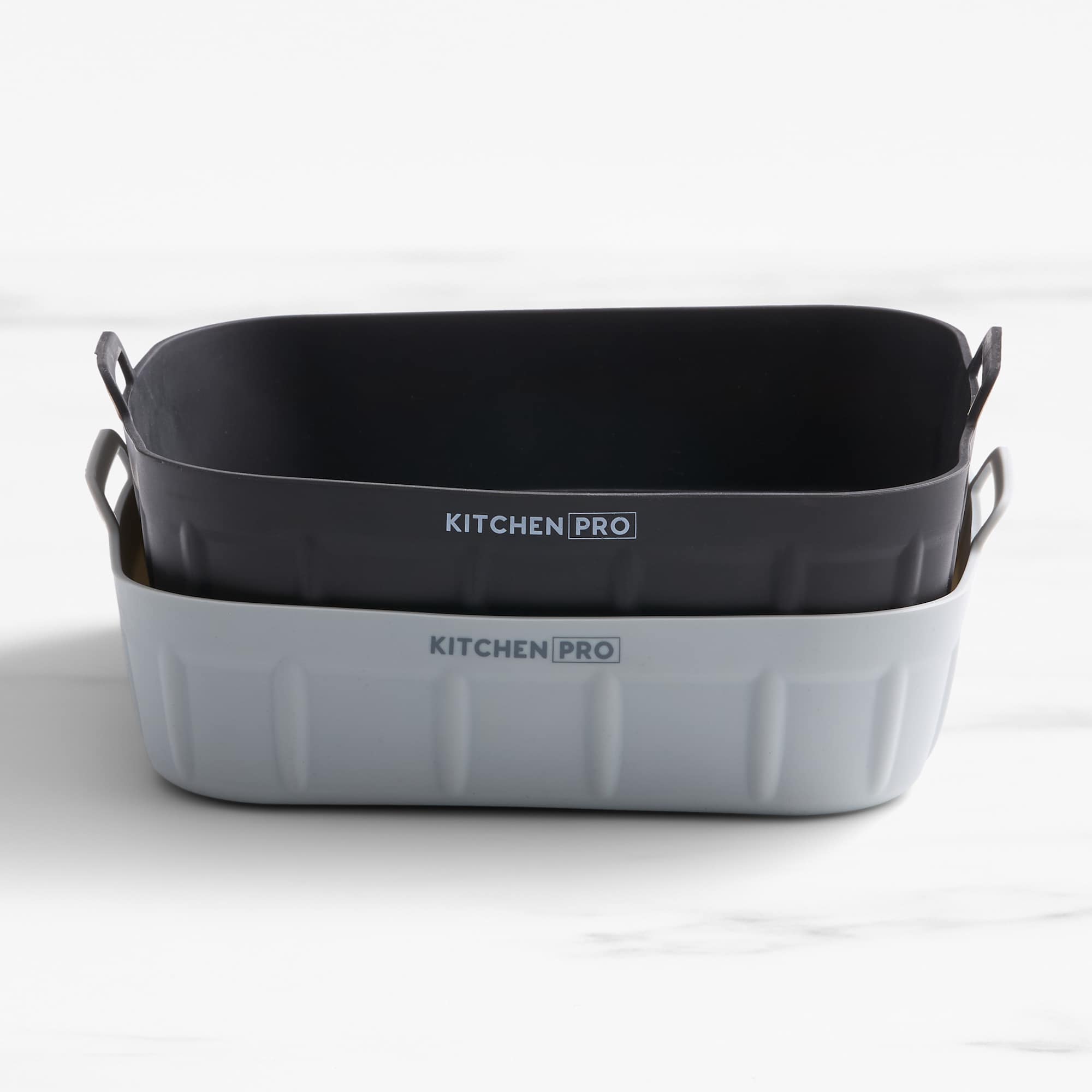 Kitchen Pro Swift Square Silicone Air Fryer Insert 22.5cm Set of 2 ...